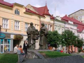 Памятник святых Кирилла и Мефодия в Мукачево